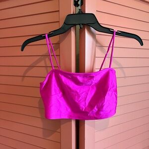 Neon Pink Crop Top